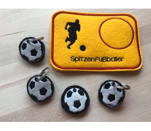 ITH Mug Rugs - Fußball